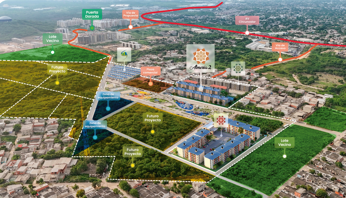 Terrapin impulsa el desarrollo urbano con la Urbanización Andalucía en Barranquilla