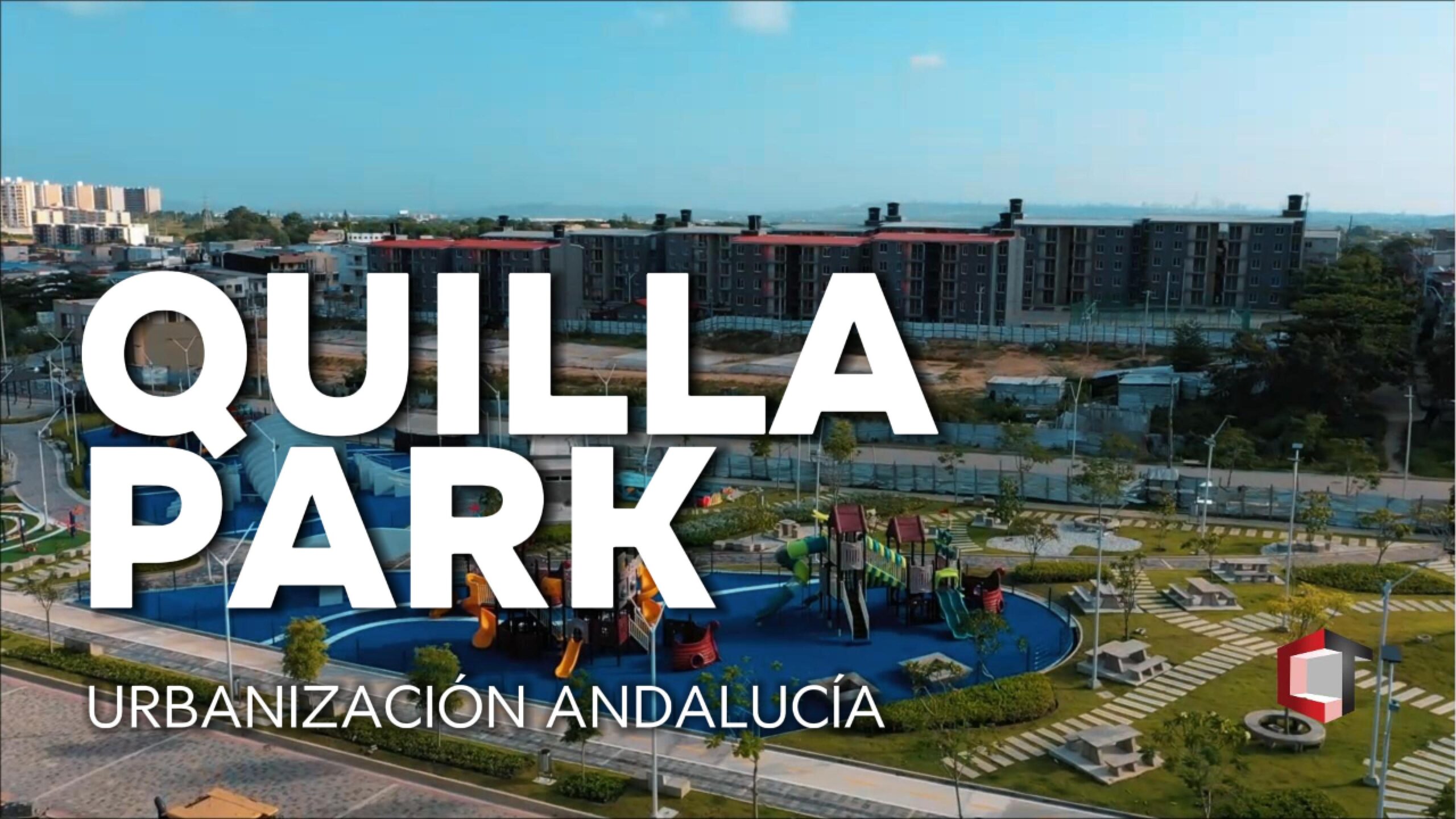 Así luce QuillaPark, el nuevo parque lineal de Andalucía.
